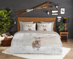 Dekbedovertrek Good Morning Flanel Snowydeer