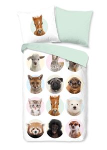 Kinderdekbedovertrek Good Morning Young Animals