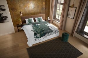 Dekbedovertrek Pure microvezel Green Boho