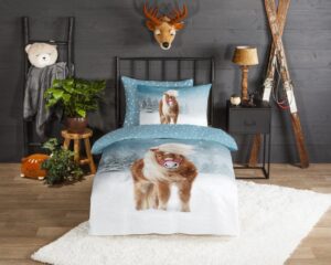 Kinderdekbedovertrek Good Morning Flanel Sweet