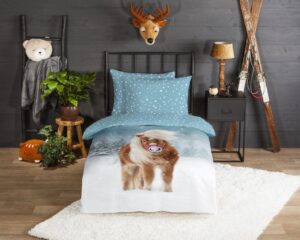 Kinderdekbedovertrek Good Morning Flanel Sweet