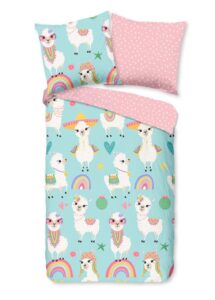 Kinderdekbedovertrek Good Morning Lamalife