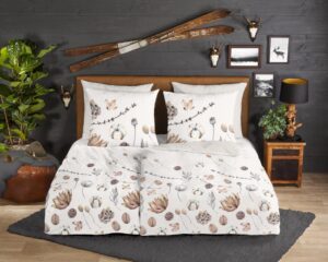 Dekbedovertrek Good Morning flanel – Mirre