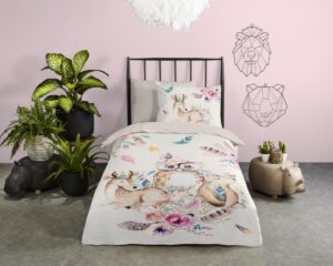 Kinderdekbedovertrek Pure microvezel Meandra