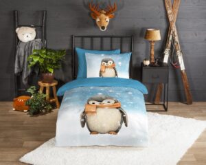Kinderdekbedovertrek Good Morning Flanel Pingi