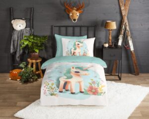 Kinderdekbedovertrek Good Morning Flanel One