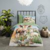 kinder overtrek boerderij dieren kip konijn microvezel bedset 33129 farm sfeerfoto