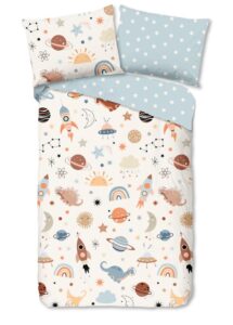 Kinderdekbedovertrek Good Morning Eclips