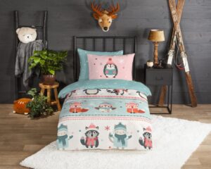 Kinderdekbedovertrek Good Morning Flanel Turr