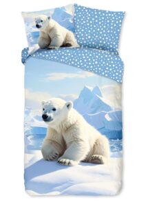 Kinderdekbedovertrek Good Morning Emric flanel