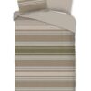 Dekbedovertrek Oxford Good Morning 1 persoons (140x200/220 cm) 100% katoen flanel zand - 20154.02.01