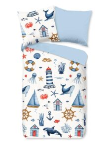 Kinderdekbedovertrek Good Morning Ahoy