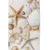 Strandlaken Good Morning 100x180 cm - 33260.02.81 good morning microfiber 100x180 strandhanddoek schelpen strandprint zeester badlaken 33260 cote productfoto