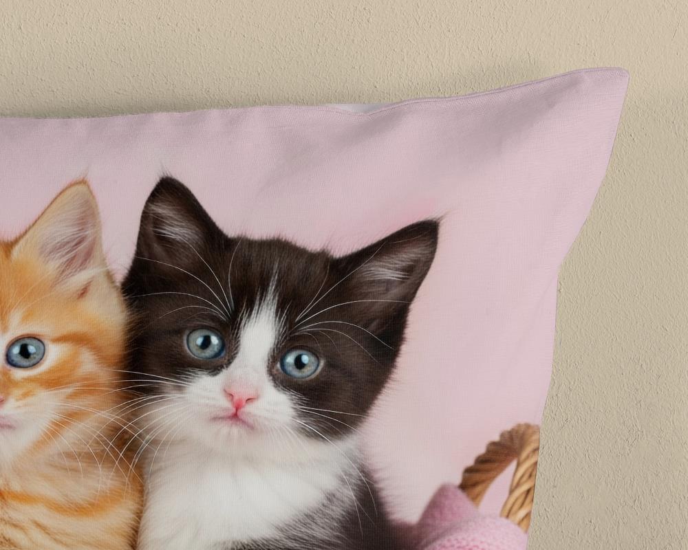 Kinderdekbedovertrek Katze ZouZou 1 persoons (140x200/220 cm) 100% katoen renforcé roze - 33590.70.01