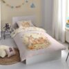 Kinderdekbedovertrek Waldtiere ZouZou 1 persoons (140x200/220 cm) 100% katoen renforcé roze - 33594.70.01