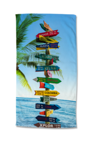 Strandlaken Good Morning Beach Sign