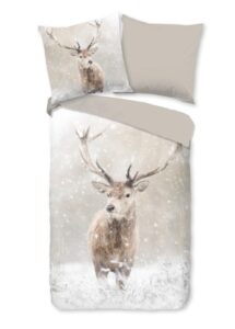 Dekbedovertrek Good Morning Flanel Snowydeer
