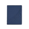 Hoeslaken Uni Good Morning 1 persoons (90x200 cm) 100% katoen jersey donkerblauw - 0200.22.42