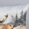 Dekbedovertrek Mark Good Morning 1 persoons (140x200/220 cm) 100% katoen flanel zand - 10174.02.01