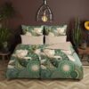 Kussensloop Miyuki HIP 40x80 cm 100% katoen satijn groen - 33635.44.74