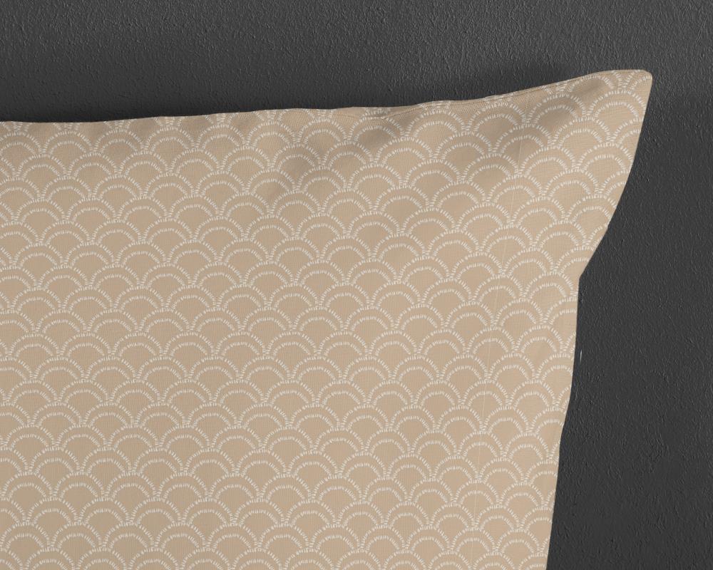 Kussensloop Miyuki HIP 40x80 cm 100% katoen satijn groen - 33635.44.74