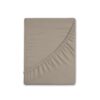 Hoeslaken Uni Good Morning 1 persoons (80x200 cm) 100% katoen renforcé beige - 0270.18.41