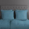 Dekbedovertrek Uni Good Morning 155x220 cm 100% katoen renforcé adria blauw - 0270.26.12