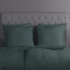 Dekbedovertrek Uni Good Morning 155x220 cm 100% katoen renforcé donkergroen - 0270.46.12
