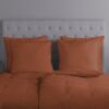 Dekbedovertrek Uni Good Morning 155x220 cm 100% katoen renforcé terra - 0270.87.12