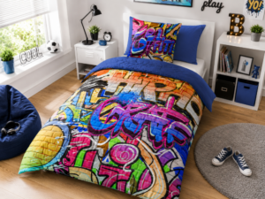 Kinderdekbed Pure Graffiti