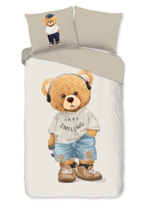 Kinderdekbedovertrek Pure Teddy