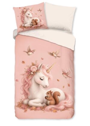 Kinderdekbedovertrek Pure Maie gebreide fleece