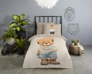 Kinderdekbedovertrek Pure Teddy